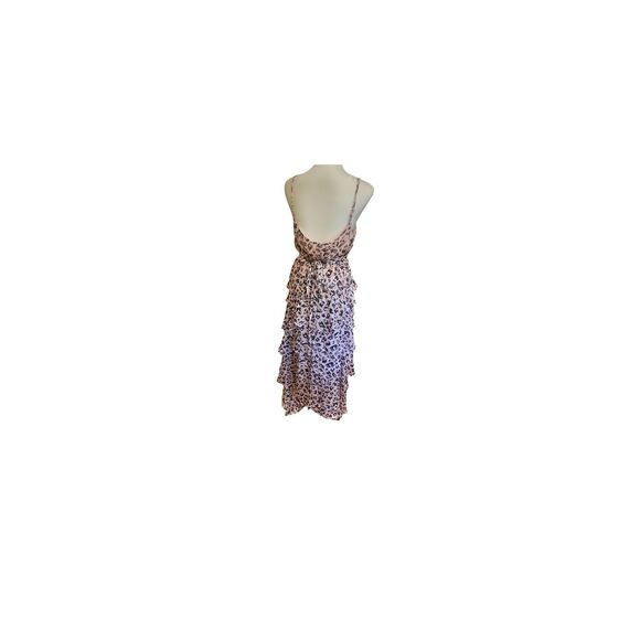 Hutch Elsa Hi-low Ruffled Leopard Print Dress Size 12 MSRP: $395 - Picture 6 of 7